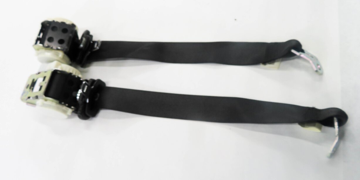 Thumbnail 4: 2009 BMW M6 ///M (E63) REAR SEAT - LEFT & RIGHT SEATBELT RETRACTOR SET-2 (BLACK)