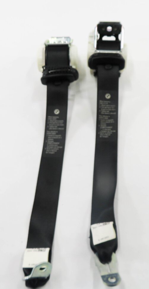 Thumbnail 5: 2009 BMW M6 ///M (E63) REAR SEAT - LEFT & RIGHT SEATBELT RETRACTOR SET-2 (BLACK)