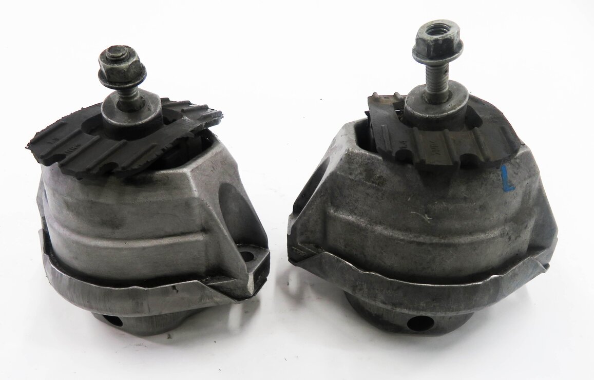 Thumbnail 7: 2009 BMW M6 ///M (E63) 5.0L S85 V10 ENGINE - LEFT & RIGHT MOTOR MOUNT SET-2