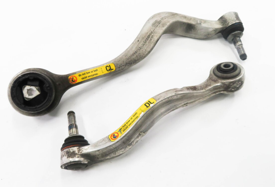 2009 BMW M6 ///M (E63) RWD - LEFT FRONT DRIVER UPPER & LOWER CONTROL ARM SET