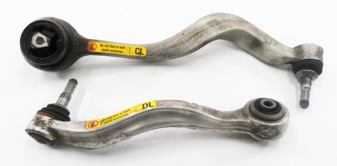 Thumbnail 2: 2009 BMW M6 ///M (E63) RWD - LEFT FRONT DRIVER UPPER & LOWER CONTROL ARM SET