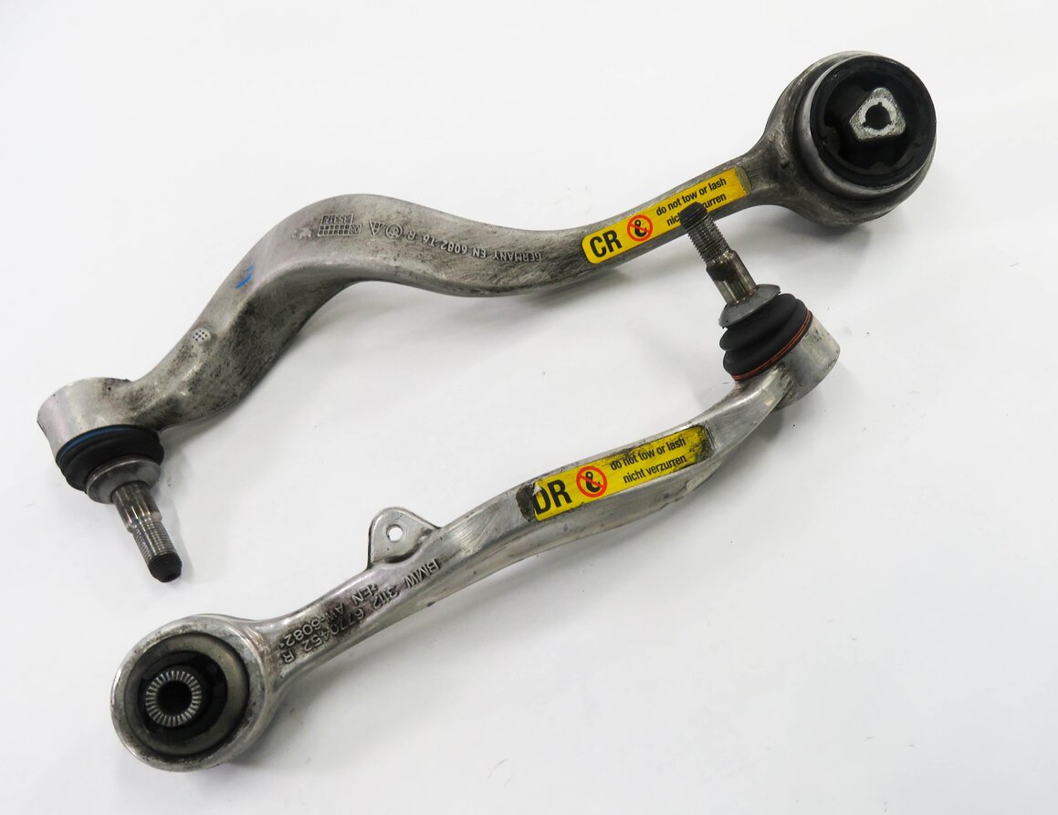 2009 BMW M6 ///M (E63) RWD - RIGHT FRONT PASSENGER UPPER & LOWER CONTROL ARM SET