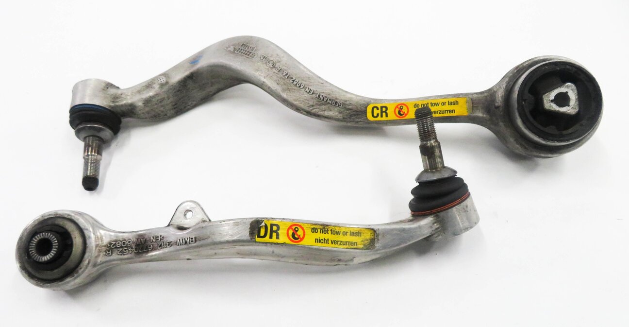 Thumbnail 2: 2009 BMW M6 ///M (E63) RWD - RIGHT FRONT PASSENGER UPPER & LOWER CONTROL ARM SET