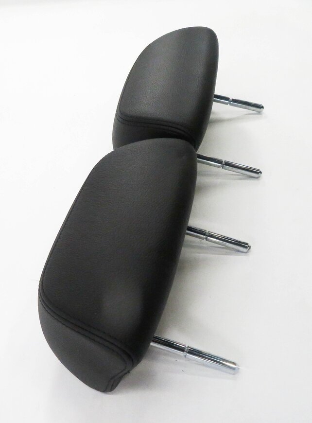 Thumbnail 3: 2009 BMW M6 ///M (E63) REAR LEFT & RIGHT HEADREST SET-2 (BLACK LEATHER MERINO)