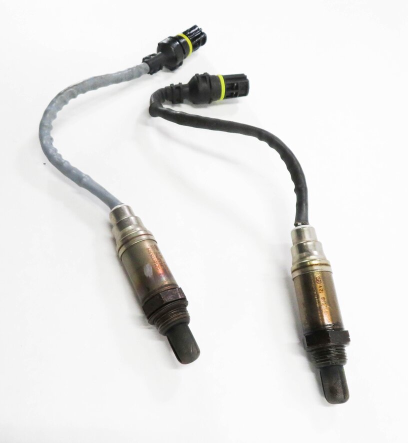 Thumbnail 3: 2004 BMW Z4 (E85) 3.0L M54 ENGINE - PRE CAT O2 OXYGEN LAMBDA PROBE SENSOR SET-2