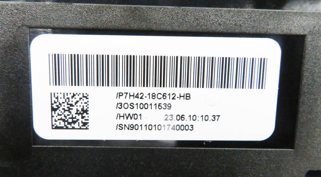 Thumbnail 8: 2011 RANGE ROVER (L322) REAR HEATER A/C TEMPERATURE CLIMATE CONTROL PANEL