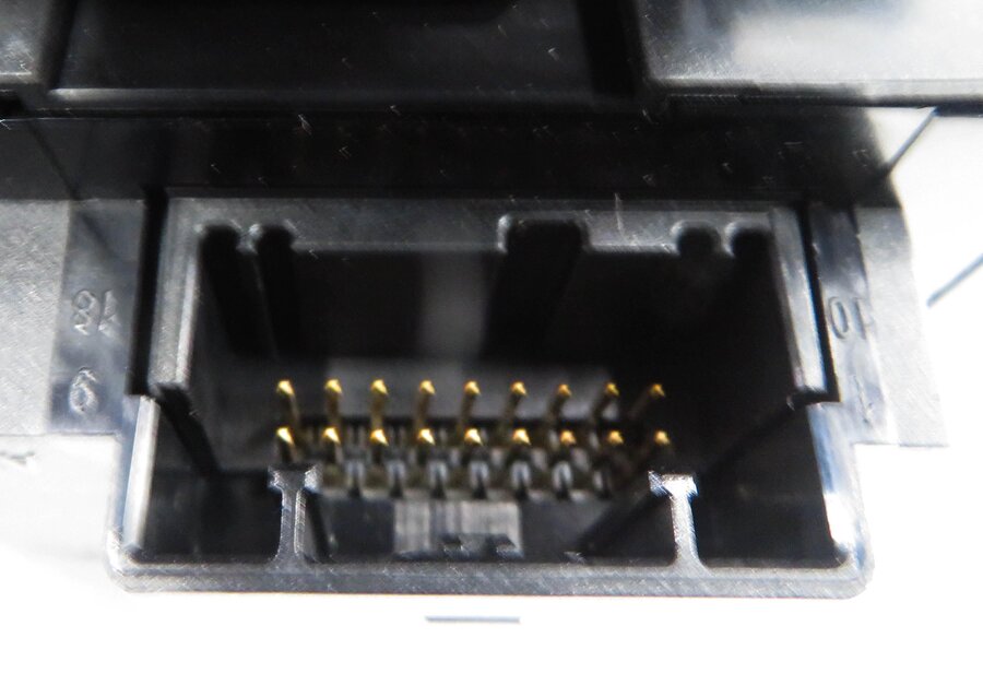 Thumbnail 9: 2011 RANGE ROVER (L322) REAR HEATER A/C TEMPERATURE CLIMATE CONTROL PANEL