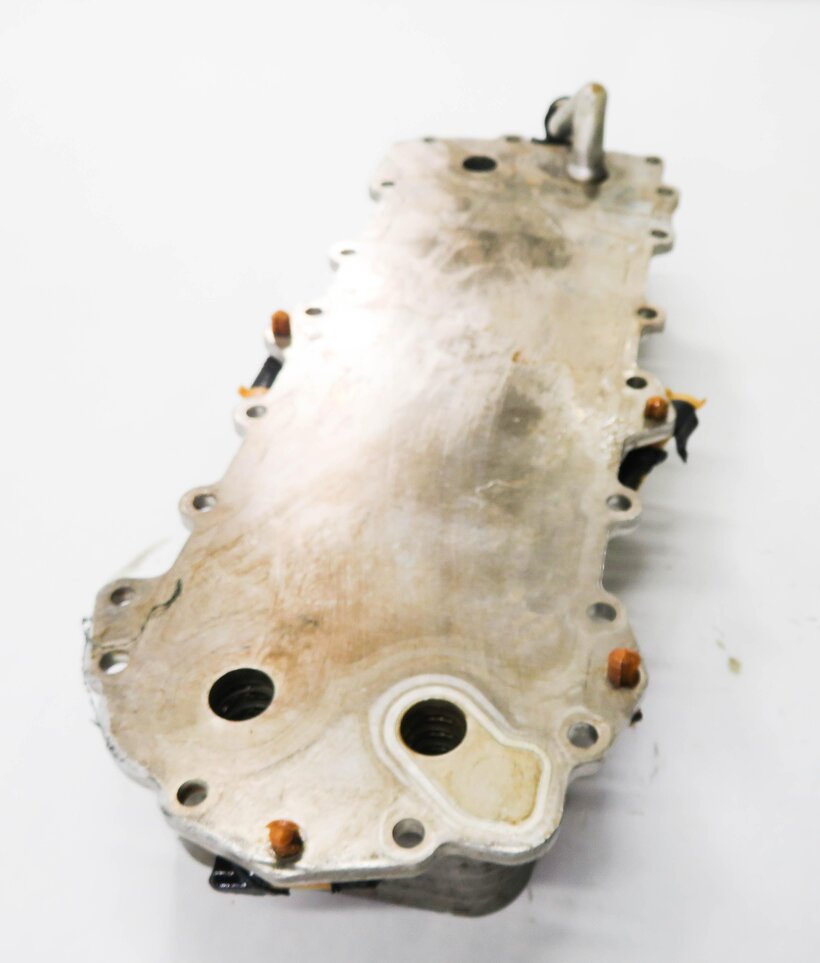 Thumbnail 3: 10-19 RANGE ROVER SPORT (L320 L322) 5.0L SUPERCHARGED ENGINE MOTOR OIL COOLER