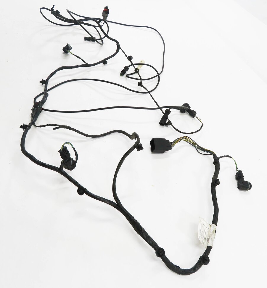 Thumbnail 3: 2011 RANGE ROVER (L322) FRONT PDC PARK DISTANCE SENSOR SET-4 w/ HARNESS (BLACK)