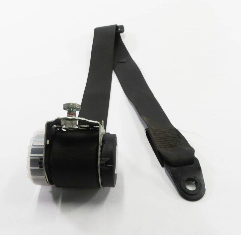 Thumbnail 4: 2006 RANGE ROVER SPORT (L320) REAR CENTER SECOND ROW SEATBELT RETRACTOR (BLACK)