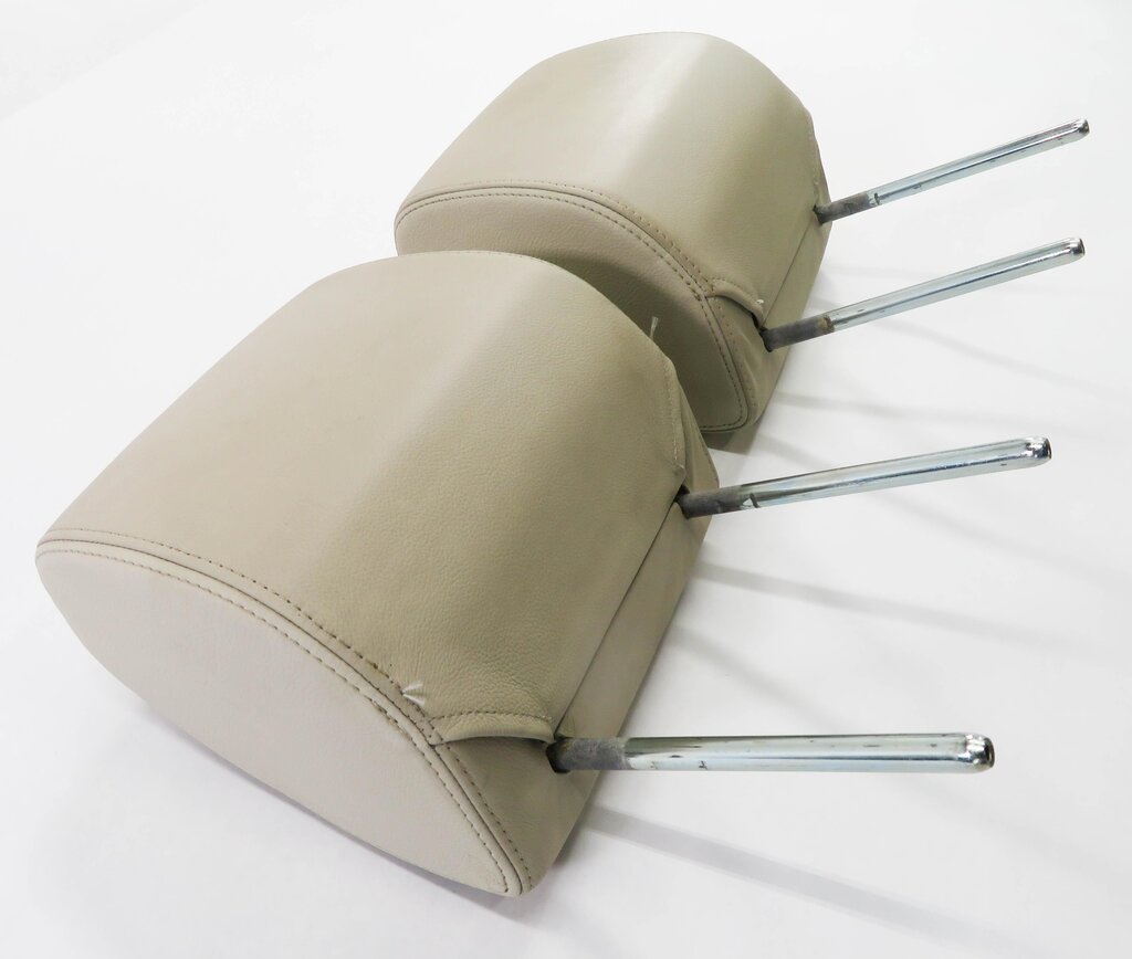 Thumbnail 4: 2006 RANGE ROVER SPORT (L320) FRONT LEFT & RIGHT HEADREST SET-2 (IVORY LEATHER)