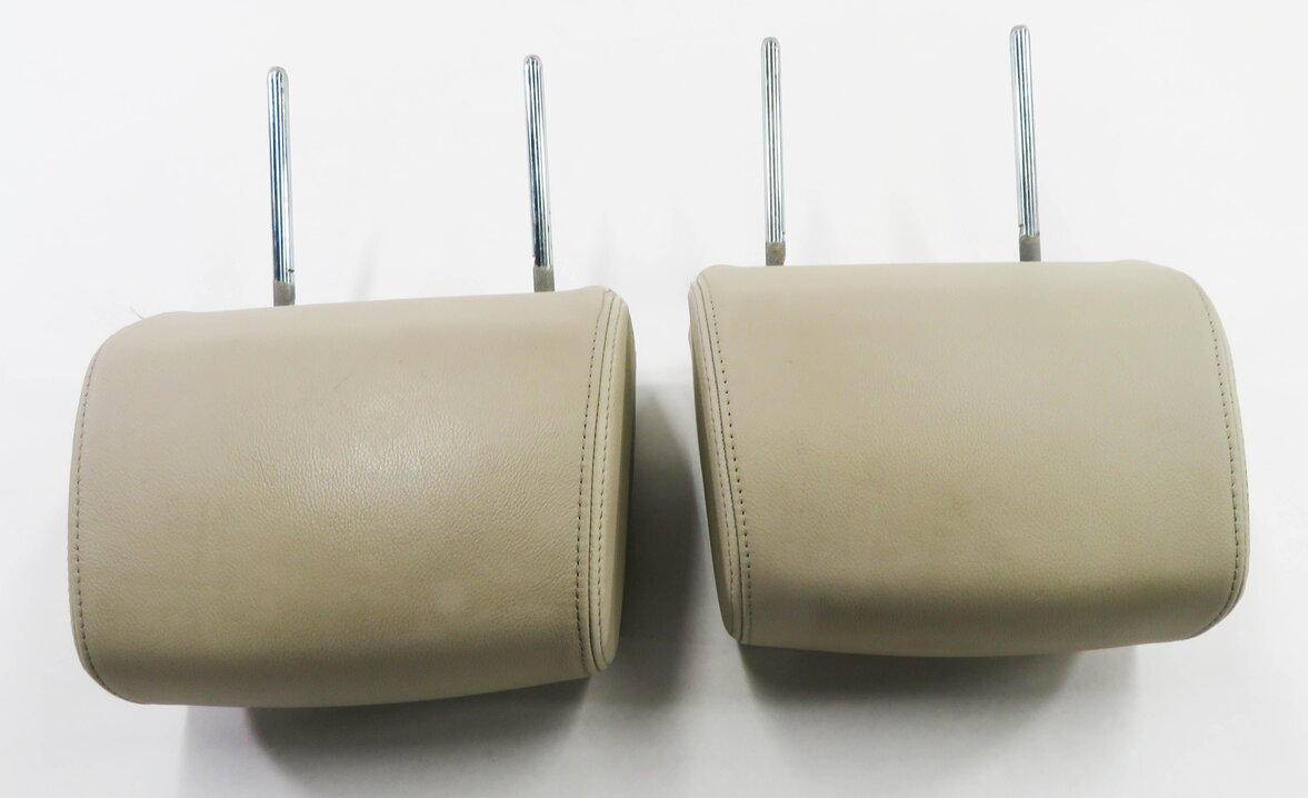 Thumbnail 5: 2006 RANGE ROVER SPORT (L320) FRONT LEFT & RIGHT HEADREST SET-2 (IVORY LEATHER)