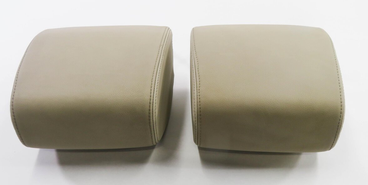 Thumbnail 6: 2006 RANGE ROVER SPORT (L320) FRONT LEFT & RIGHT HEADREST SET-2 (IVORY LEATHER)