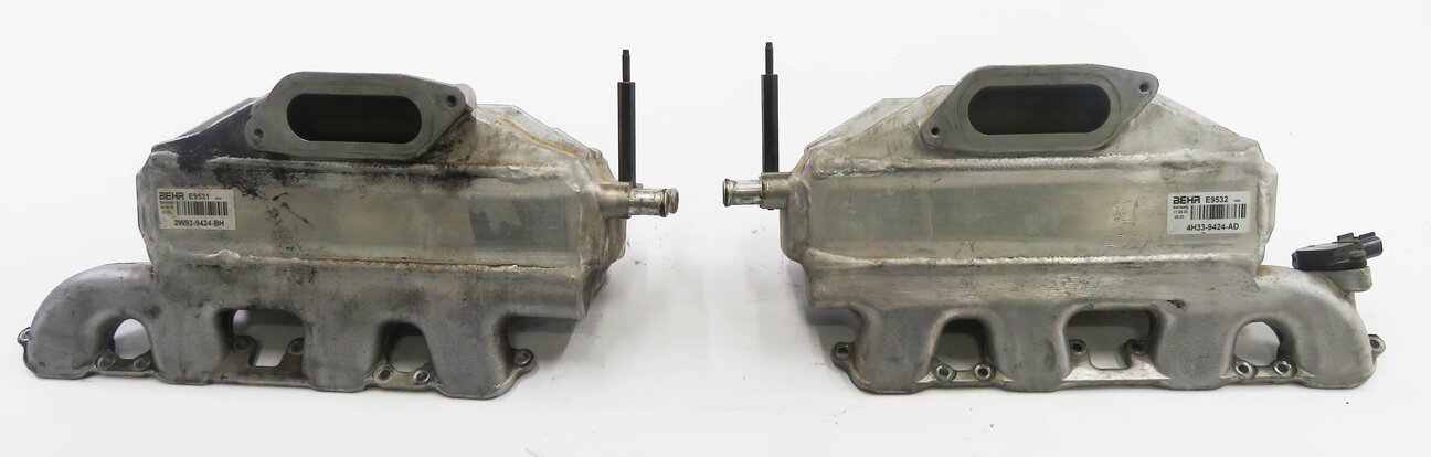Thumbnail 7: 06-09 RANGE ROVER SPORT (L320 L322) 4.2L SC INTAKE MANIFOLD INTERCOOLER SET-2