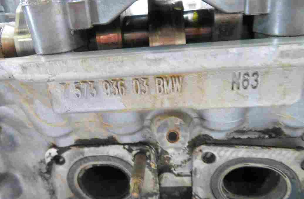 Thumbnail 11: 08-14 BMW 550i 750i X5 X6 (F01 E70 F10 E71) 4.4L TWIN TURBO RIGHT CYLINDER HEAD