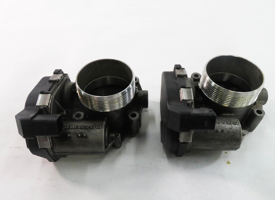 Thumbnail 2: 08-18 BMW 550i 650i 750i B6 B7 M5 M6 X5 X6 4.4L TWIN TURBO THROTTLE BODY SET-2