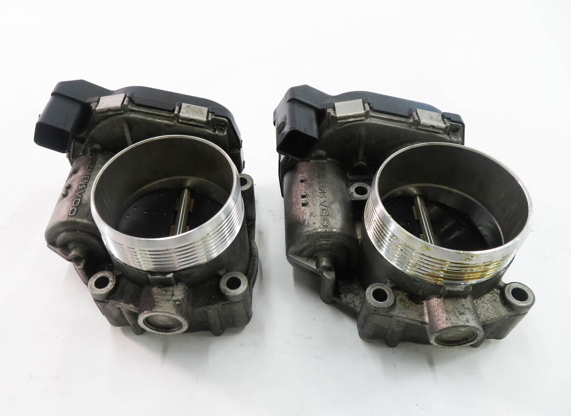 Thumbnail 3: 08-18 BMW 550i 650i 750i B6 B7 M5 M6 X5 X6 4.4L TWIN TURBO THROTTLE BODY SET-2
