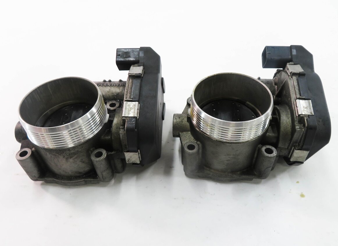 Thumbnail 4: 08-18 BMW 550i 650i 750i B6 B7 M5 M6 X5 X6 4.4L TWIN TURBO THROTTLE BODY SET-2