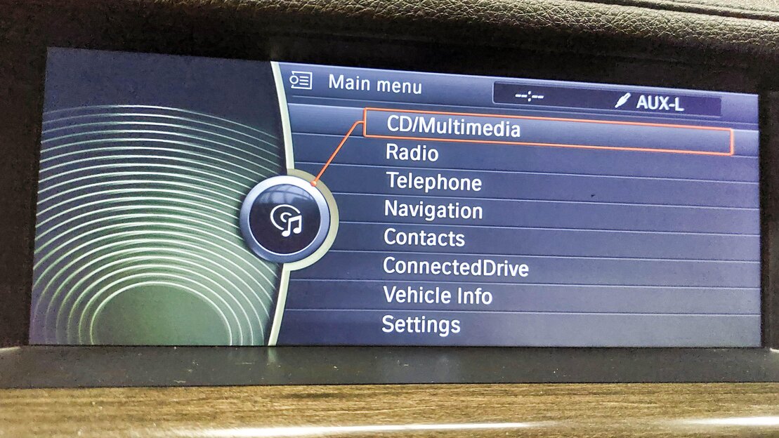 Thumbnail 2: 2009-2012 BMW 740i 750i 760i (F01) GPS NAVIGATION INFO DISPLAY SCREEN (10.25")