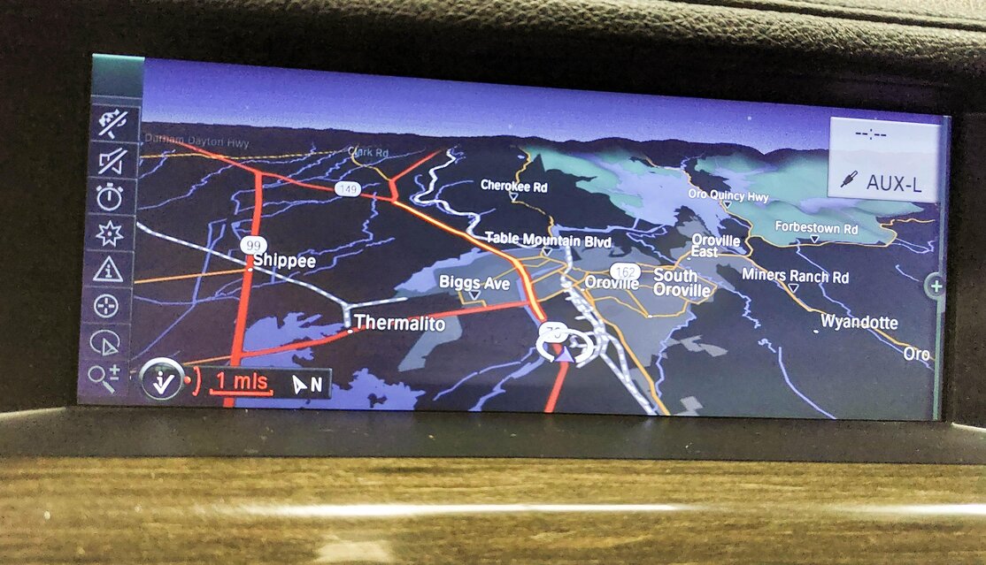 Thumbnail 3: 2009-2012 BMW 740i 750i 760i (F01) GPS NAVIGATION INFO DISPLAY SCREEN (10.25")