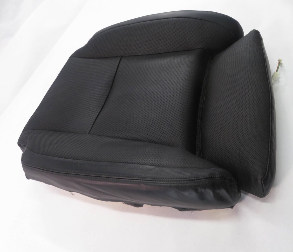 Thumbnail 5: 2009 BMW 750i (F01) PASSENGER - LOWER BOTTOM HEATED COMFORT SEAT CUSHION (BLACK)