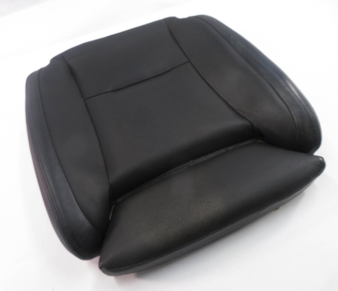 2009 BMW 750i (F01) DRIVER - LOWER BOTTOM HEATED COMFORT SEAT CUSHION (BLACK)
