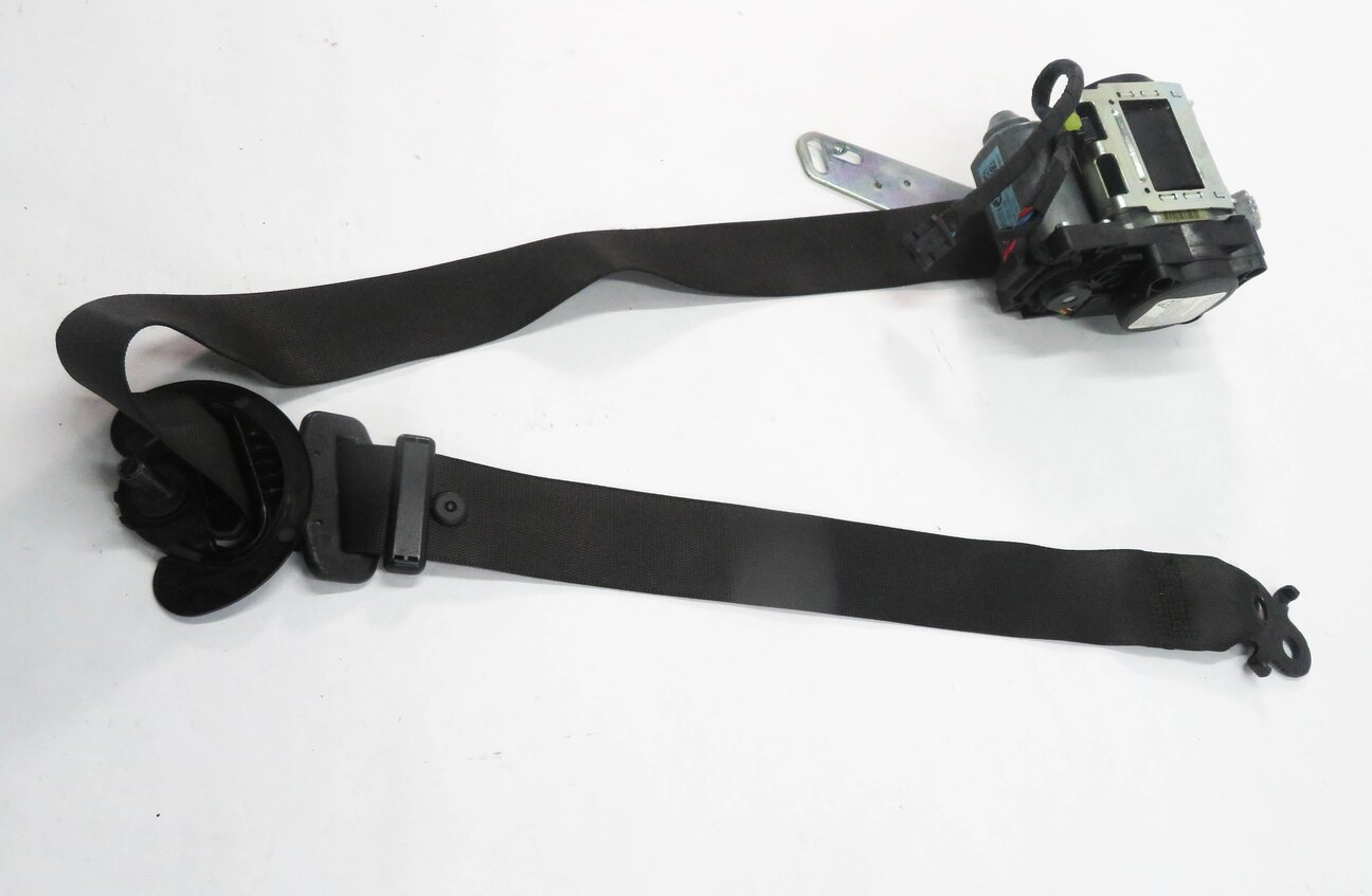 Thumbnail 3: 2009-2012 BMW 740i 750i 760i B7 (F01) LEFT DRIVER SEATBELT RETRACTOR (BLACK)