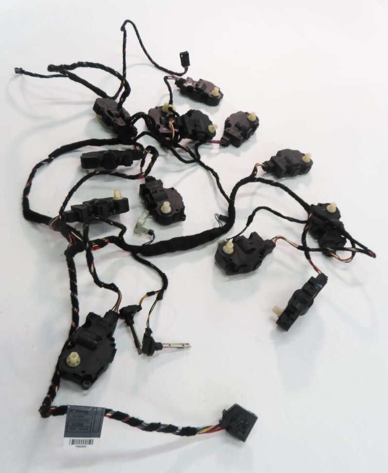 Thumbnail 3: 2009 BMW 750i (F01) HEATER A/C BLEND DOOR SERVO ACTUATOR MOTOR SET w/ HARNESS