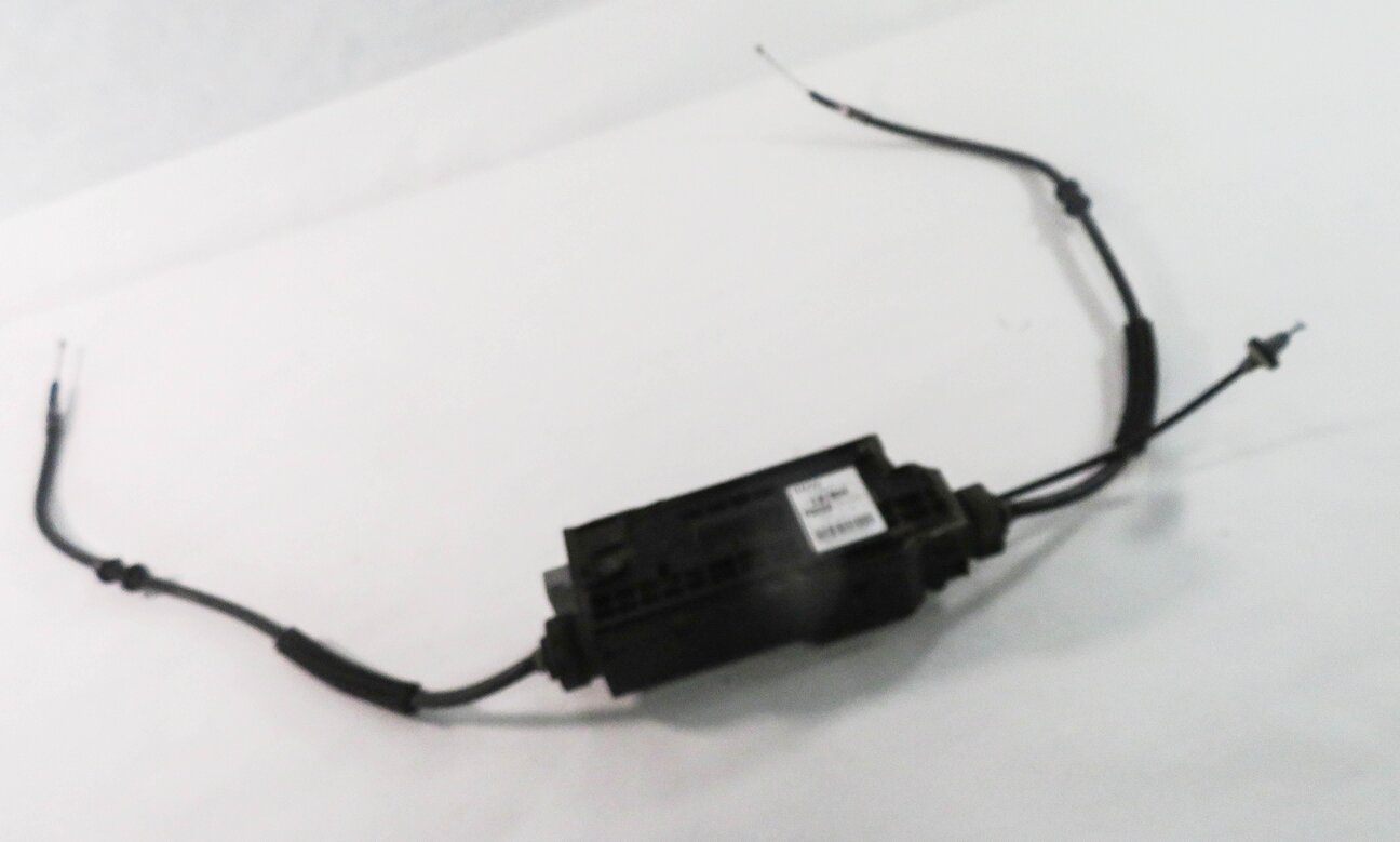 2009 BMW 750i (F01) ELECTRONIC EMERGENCY PARKING BRAKE ACTUATOR MOTOR w/ CABLES