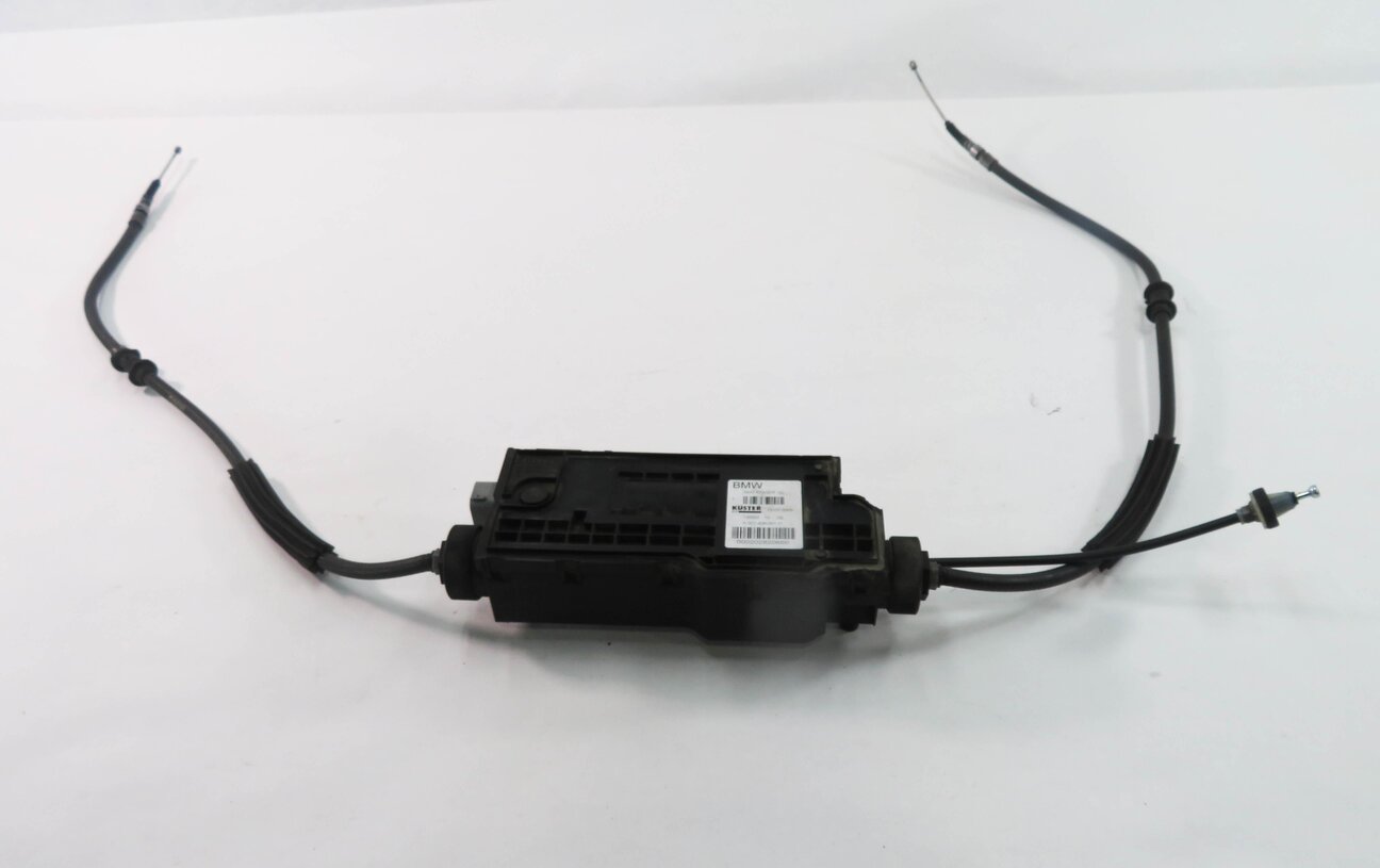 Thumbnail 2: 2009 BMW 750i (F01) ELECTRONIC EMERGENCY PARKING BRAKE ACTUATOR MOTOR w/ CABLES