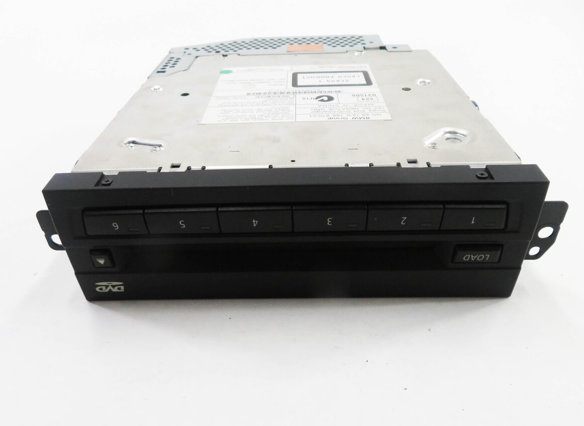 Thumbnail 7: 2008-2010 BMW 750i X5 X6 Z4 (F01 E70 E71 E89) VIDEO PLAYER 6-DISC DVD CHANGER