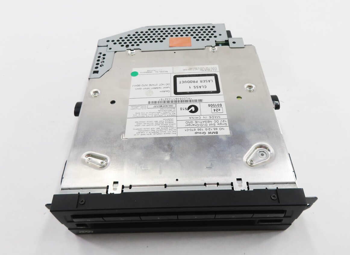 Thumbnail 8: 2008-2010 BMW 750i X5 X6 Z4 (F01 E70 E71 E89) VIDEO PLAYER 6-DISC DVD CHANGER