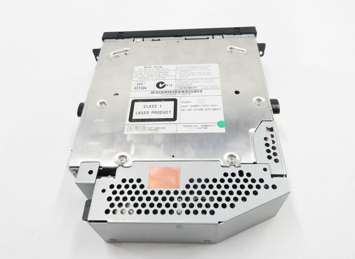 Thumbnail 9: 2008-2010 BMW 750i X5 X6 Z4 (F01 E70 E71 E89) VIDEO PLAYER 6-DISC DVD CHANGER