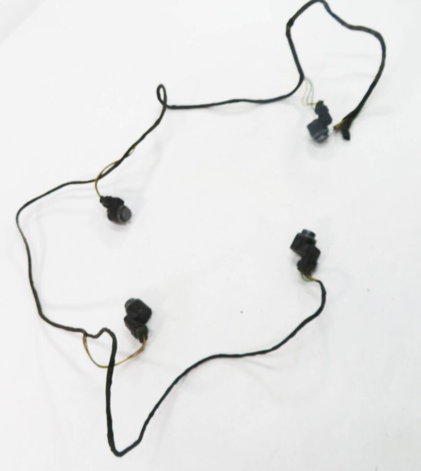 Thumbnail 4: 2009 BMW 750i (F01) REAR PDC PARK DISTANCE SENSOR SET w/ HARNESS (SPACE GRAY)
