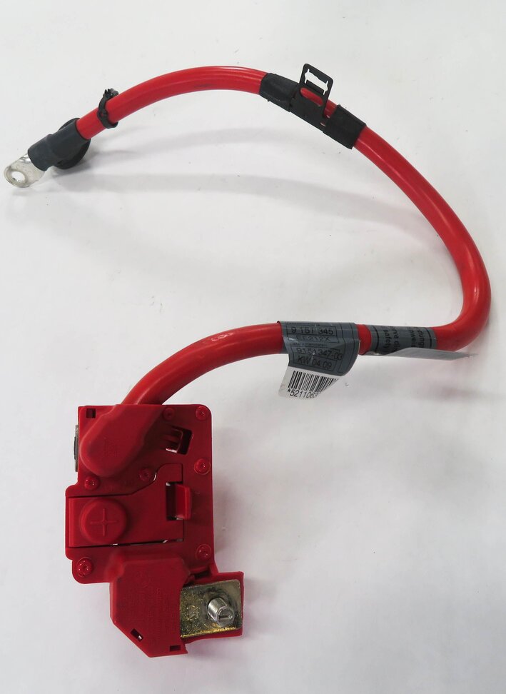 Thumbnail 5: 2009 BMW 750i (F01) POSITIVE BATTERY CABLE (SRS)