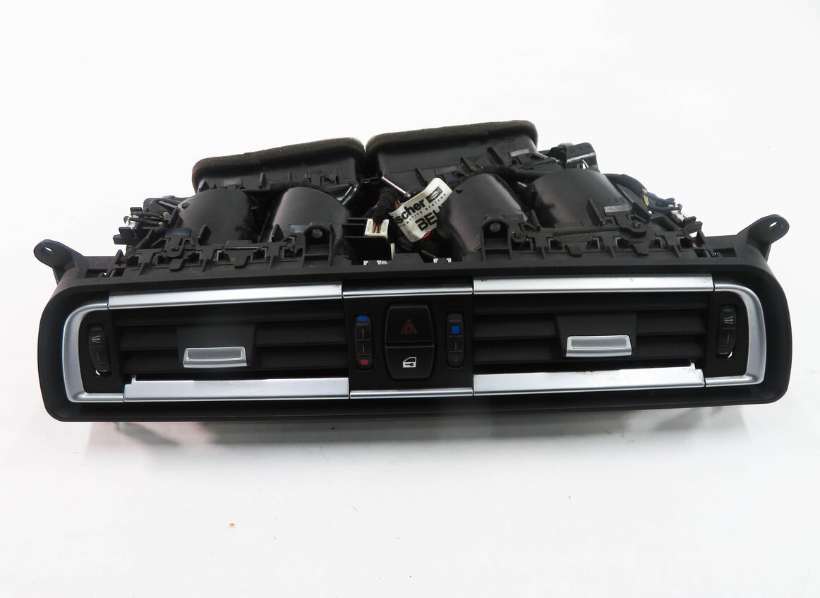 Thumbnail 2: 2009 BMW 750i (F01) CENTER DASH HEATER A/C AIR VENT w/ HAZARD & CENTRAL LOCK