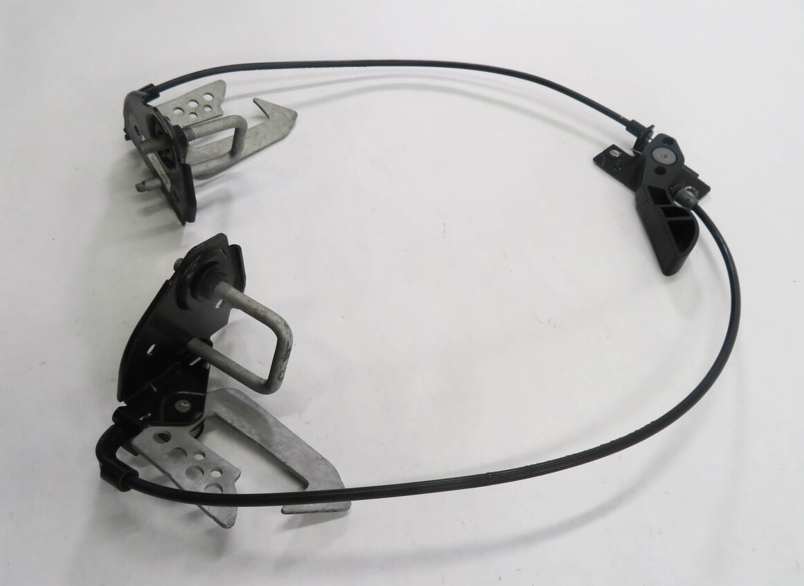 Thumbnail 3: 2009 BMW 750i (F01) FRONT LEFT & RIGHT UPPER HOOD LOCK LATCH SET-2