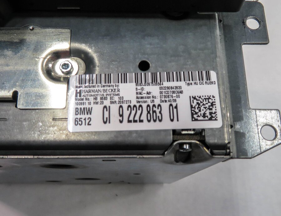 Thumbnail 11: 10-15 BMW 135i 328i 335i M3 X1 (E84 E90) GPS NAVIGATION CD DVD STEREO RECEIVER