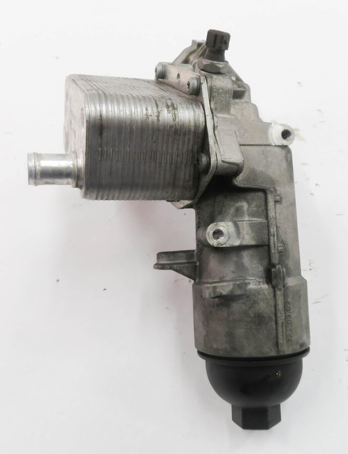 Thumbnail 3: 2010 BMW 335D (E90) 3.0L M57Y DIESEL ENGINE - OIL FILTER HOUSING w/ COOLER