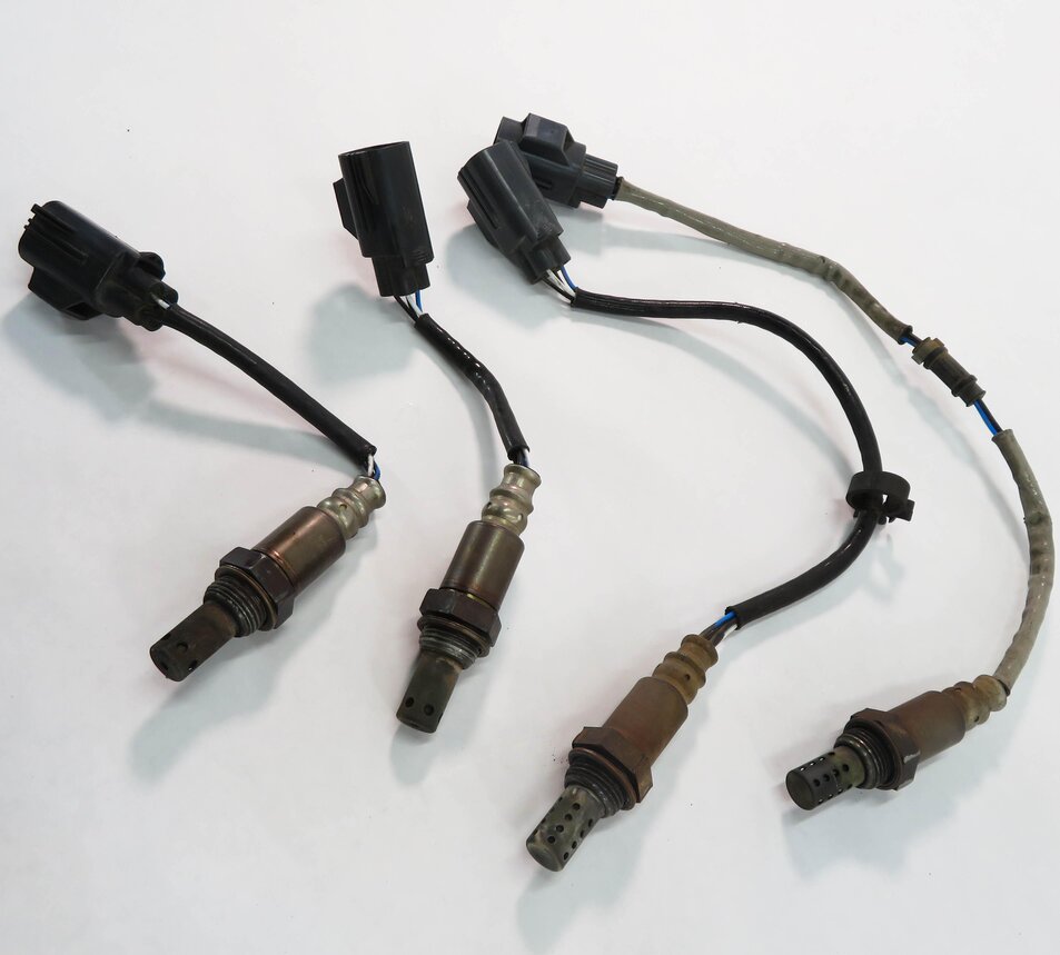 Thumbnail 3: 2006 RANGE ROVER SPORT (L320) 4.4L V8 ENGINE O2 OXYGEN LAMBDA PROBE SENSOR SET-4