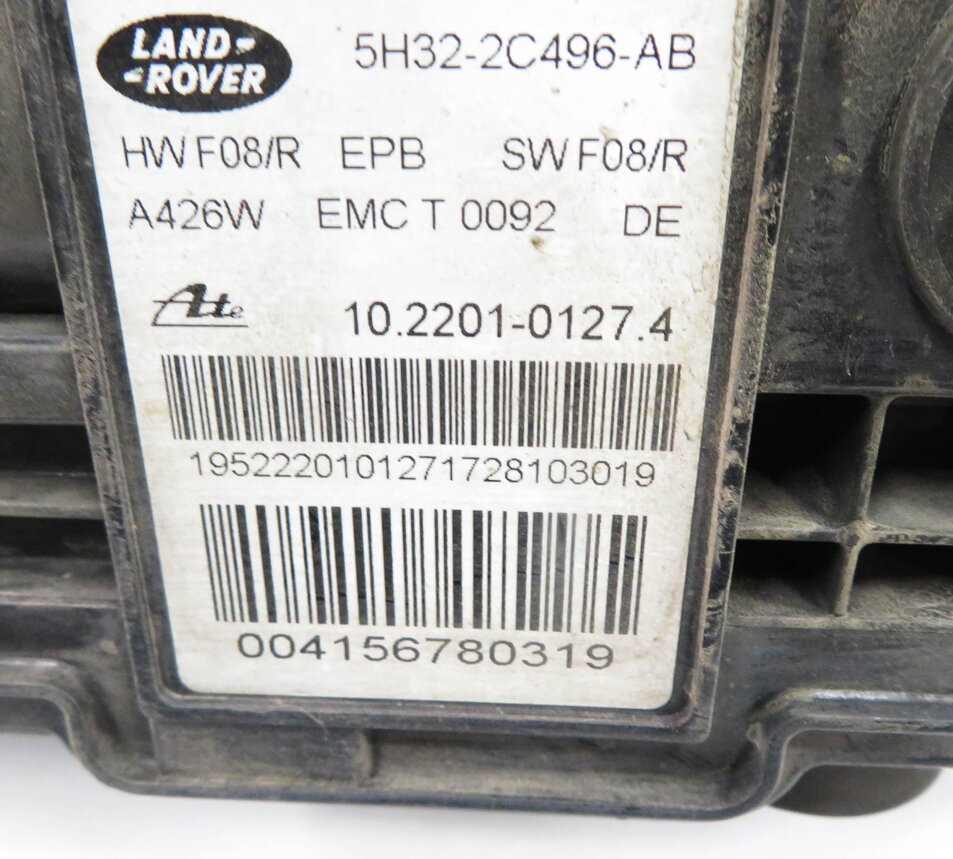 Thumbnail 6: 2006 RANGE ROVER SPORT (L320) EMERGENCY PARKING BRAKE ACTUATOR w/ CABLES