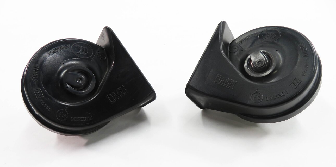 Thumbnail 3: 2007-2011 BMW X5 X6 (E70 E71) HIGH & LOW TONE SAFETY HORN SET