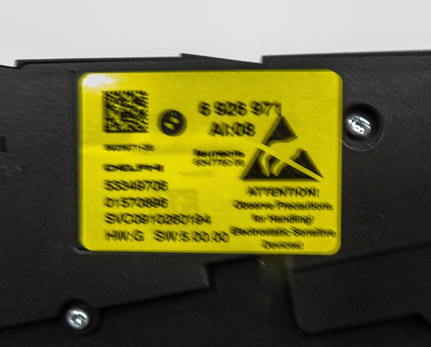 Thumbnail 6: 2010 BMW X5 (E70) LEFT FRONT DRIVER MEMORY SEAT CONTROL MODULE