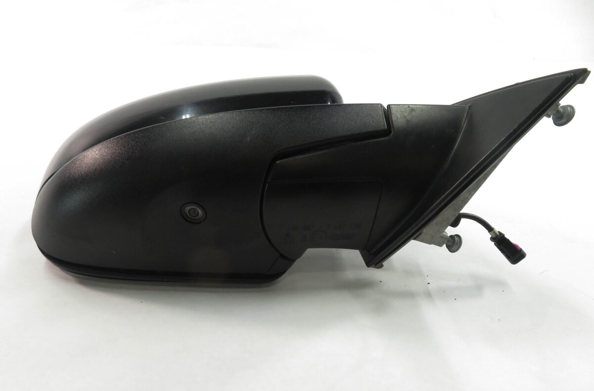 Thumbnail 11: 10-13 BMW X5 (E70) RIGHT P-FOLD MEM AUTODIM CAMERA HEATED DOOR MIRROR (BLACK)