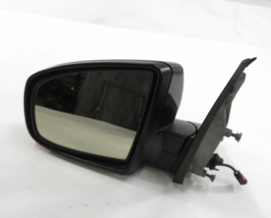 Thumbnail 2: 2010-2013 BMW X5 (E70) LEFT P-FOLD MEM AUTODIM CAMERA HEATED DOOR MIRROR (BLACK)