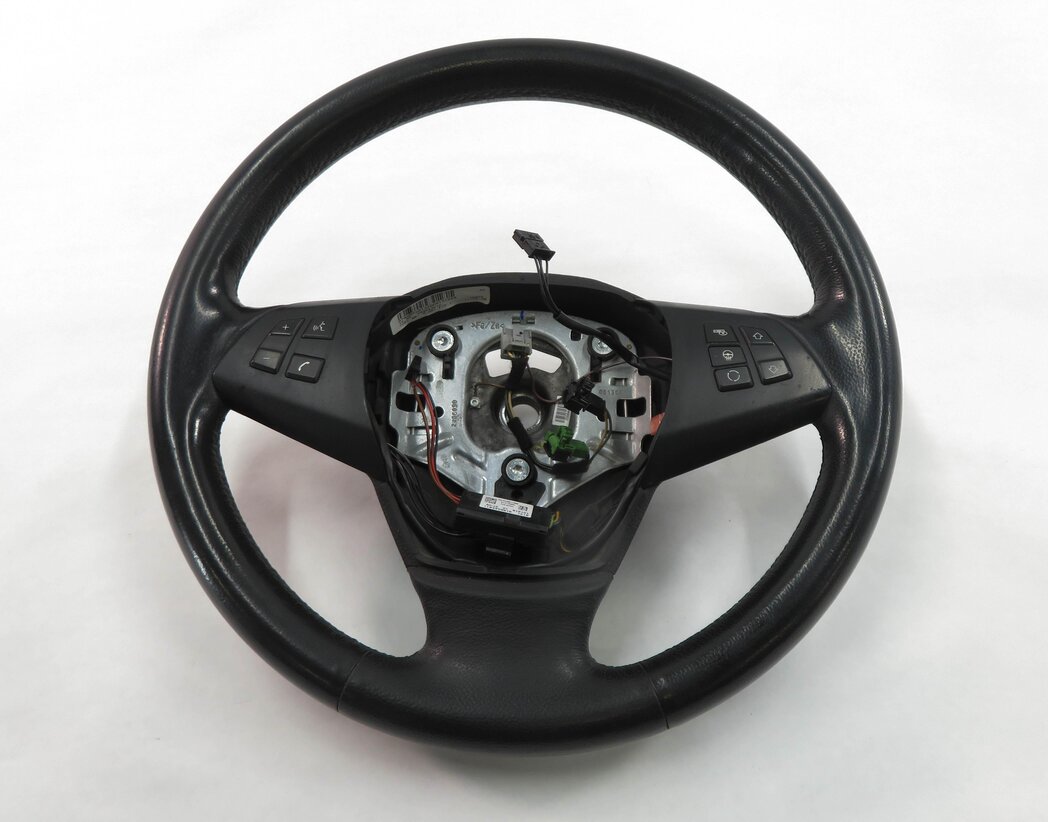 Thumbnail 2: 2010-2013 BMW X5 (E70) LEFT DRIVER 3-SPOKE STANDARD STEERING (HEATED)