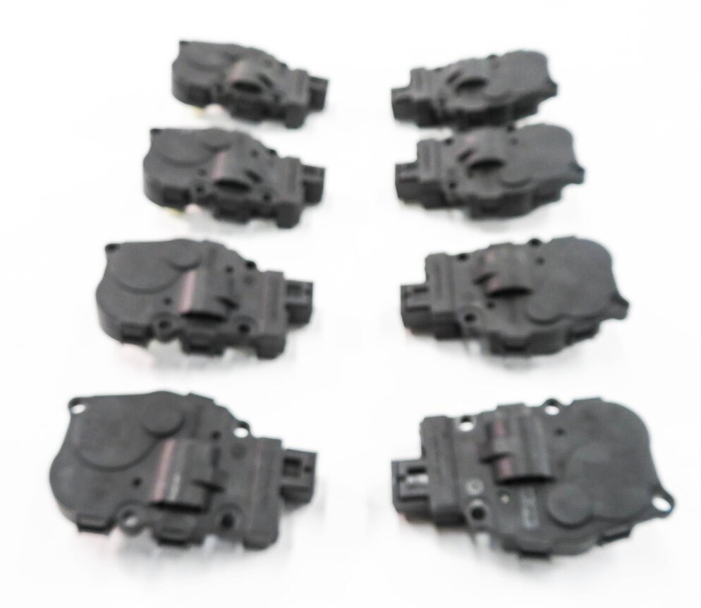 2014 PORSCHE CAYMAN S (981) HVAC HEATER A/C BLEND DOOR SERVO ACTUATOR MOTOR SET