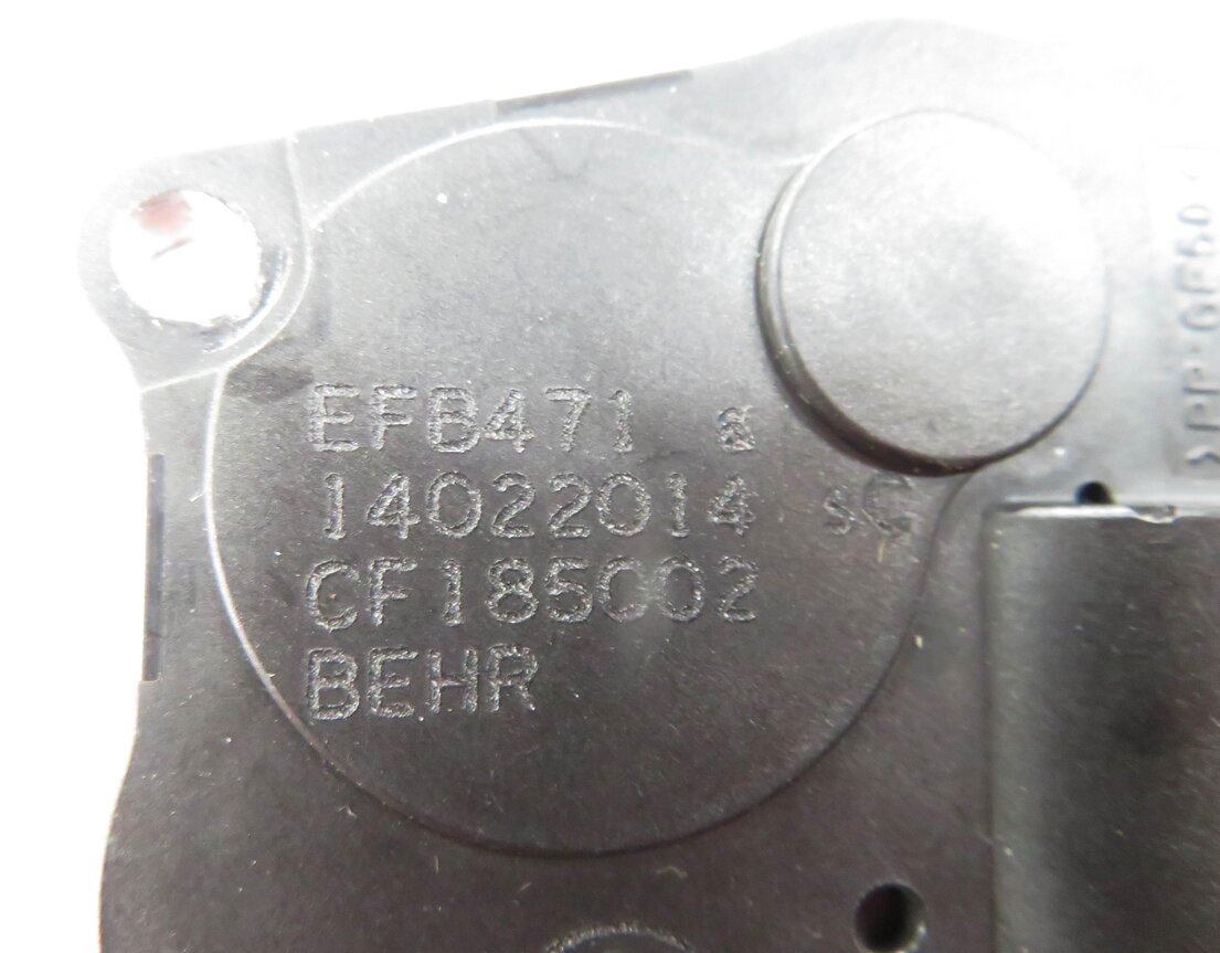 Thumbnail 6: 2014 PORSCHE CAYMAN S (981) HVAC HEATER A/C BLEND DOOR SERVO ACTUATOR MOTOR SET