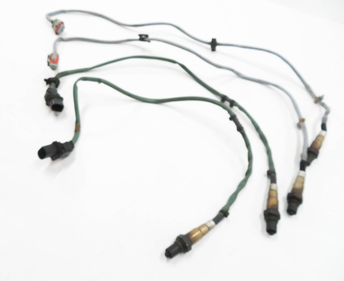 2014 PORSCHE CAYMAN S (981) 3.4L MA123 ENGINE - OXYGEN LAMBDA PROBE SENSOR SET-4