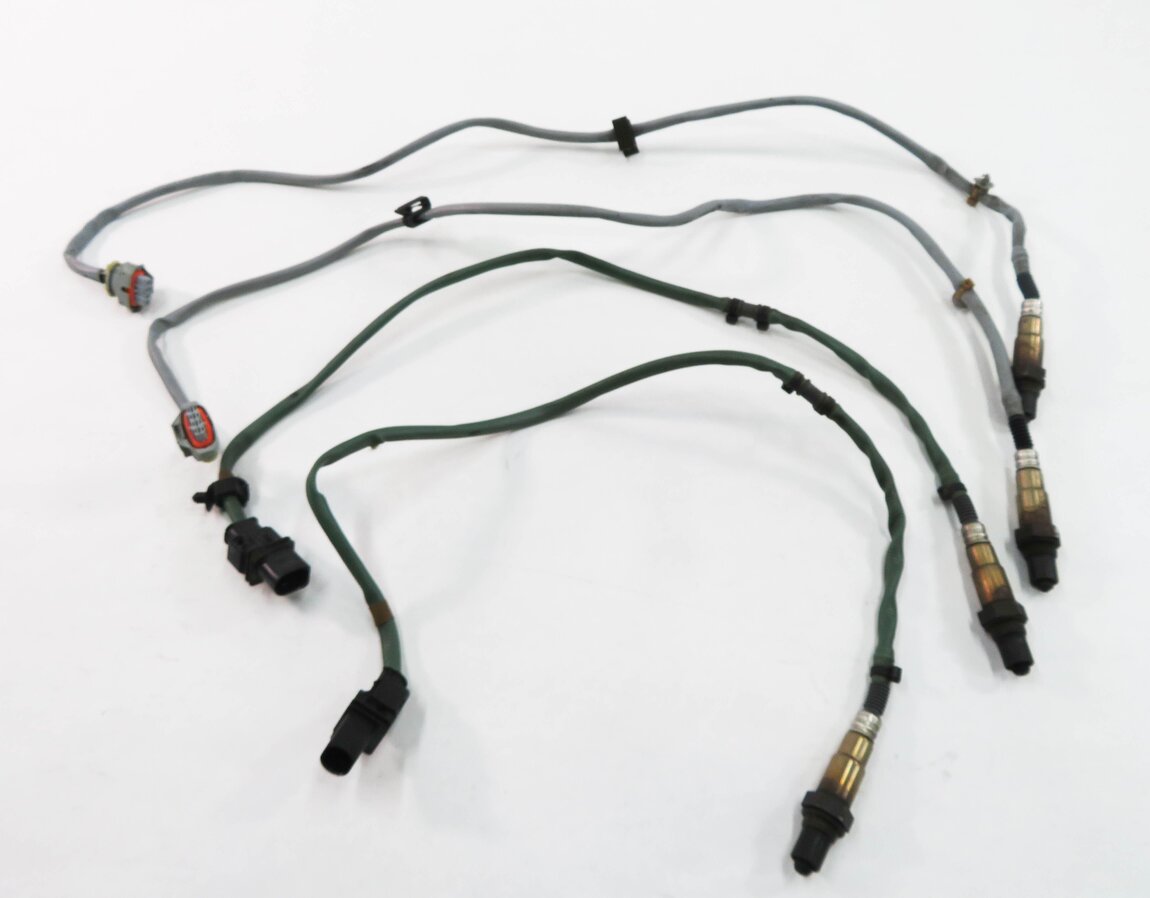 Thumbnail 3: 2014 PORSCHE CAYMAN S (981) 3.4L MA123 ENGINE - OXYGEN LAMBDA PROBE SENSOR SET-4